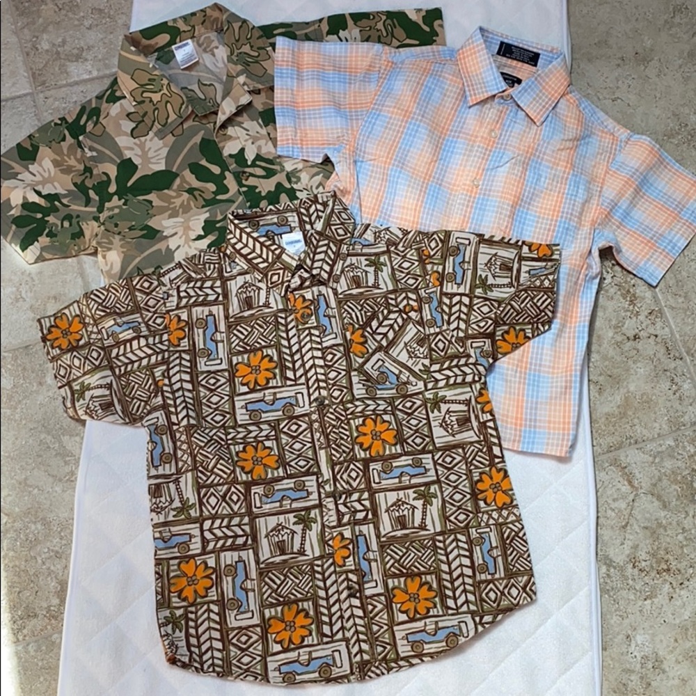 Kids button down shirts